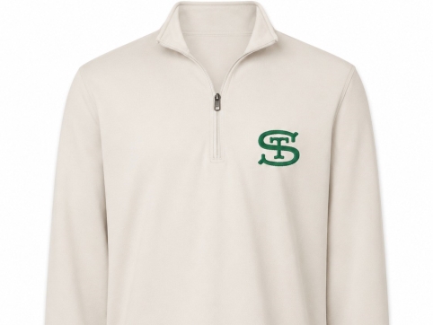 Quarter Zip- ivory